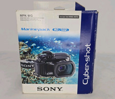 Sony Cyber-Shot DSC-W220 12.1MP Digital Camera Silver w/ Marine Pack MPK-WE
