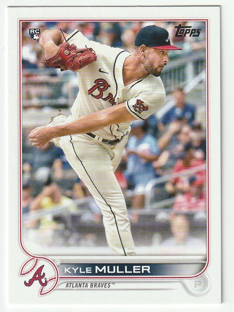 Kyle Muller 2022 Topps #70 RC Atlanta Braves