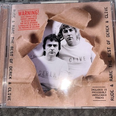 Derek & Clive : Rude & Rare: The Best of Derek and Clive CD 2 discs - RefCD1 