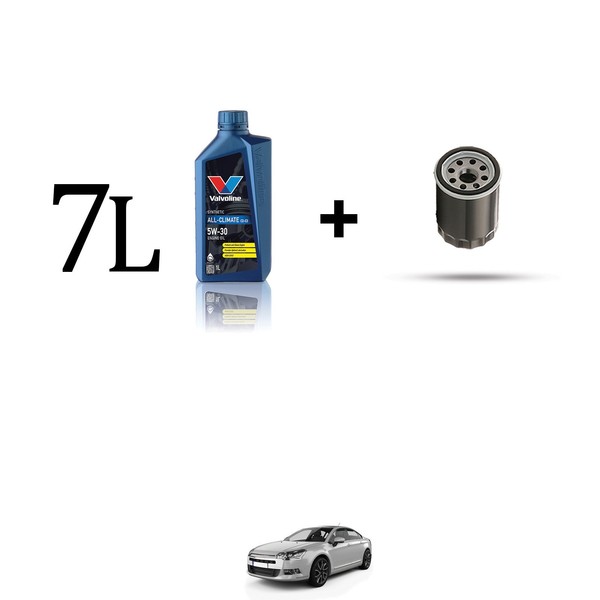 ÖLfilter Kit Und 7L FüR Citroen C5 Iii 3.0 V6 155KW Ab 2008-image