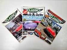 Classic & Sports Car Magazines Lotus Elan Bundle x3 ~ March 97 ~ May 05 ~ Oct 09