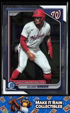 Elijah Green 2024 Bowman Chrome Prospects #BCP-72 Washington Nationals Prospect