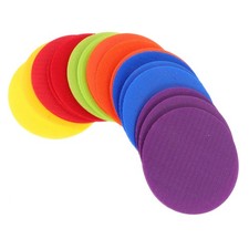 30 Pcs Colorful Carpet Markers Round Spots for Preschool Educational