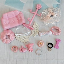 15 piezas LPS Accesorios para Mini Tienda de Mascotas Sofá Ala Oso Falda Niño Regalo de Cumpleaños