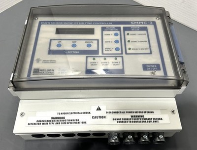 EasyHeat MSC-1 Controller Driveway Asphalt Snow Melt Control Unit Power Tested