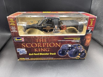 REVELL THE SCORPION KING 4X4 FORD MONSTER TRUCK SCALE 1:25 METAL BODY MODEL KIT