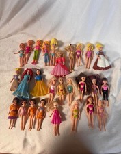 Huge Lot of Vintage Polly Pocket Dolls includ...