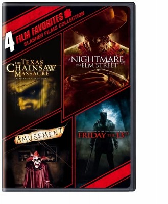 4 Film Favorites Slasher Films Collection DVD  NEW