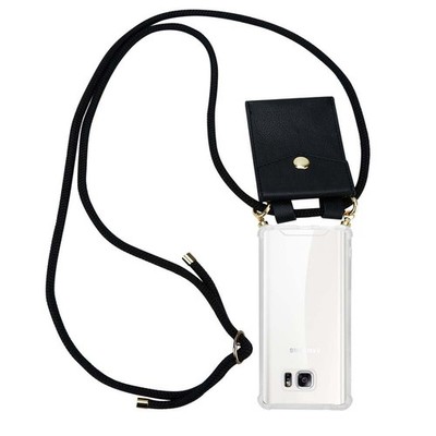 Case for Samsung Galaxy NOTE 5 Silicone Protection Phone Cover Necklace