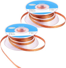 Solder Wicks, 2 Pack No-Clean Solder Braided Wicks Desoldering Wicks Solder Remo