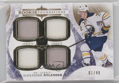 2017-18 The Cup Foundations Jerseys 1/49 Alexander Nylander #F-AN Rookie RC 4f5