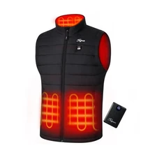 Telguua Heated Vest for Men with Battery Pack Included Warm Men's H... Fast Ship