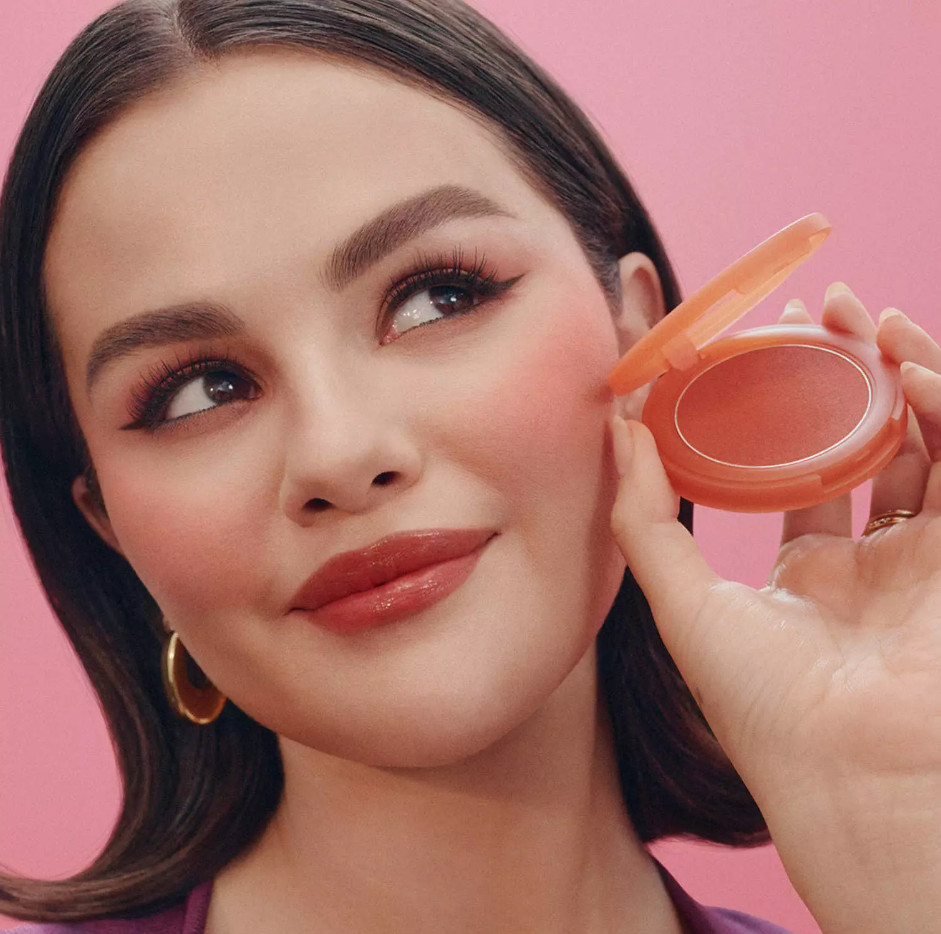 SALE !! Rare Beauty by Selena Gomez Soft Pinch Cheek & Lip Trio Makeup Gift Set