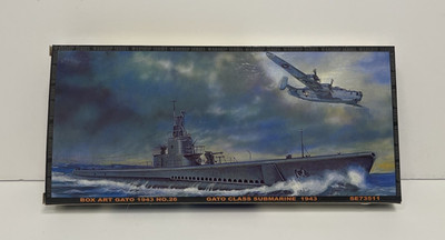 AFV Club 1:350 Gato Class Submarine 1943 Plastic Model Kit SE73511
