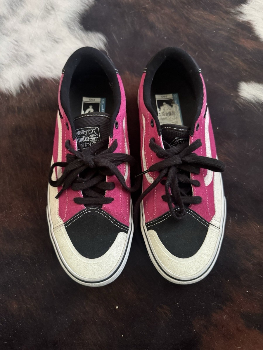Vans TNT Advanced Prototype Black Magenta Tony Trujillo Size 9.5