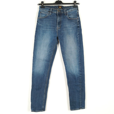 LEE AUSTIN Herren Jeans Größe W29 L30 Regular Fit Tapered Blau Stretch Baumwolle