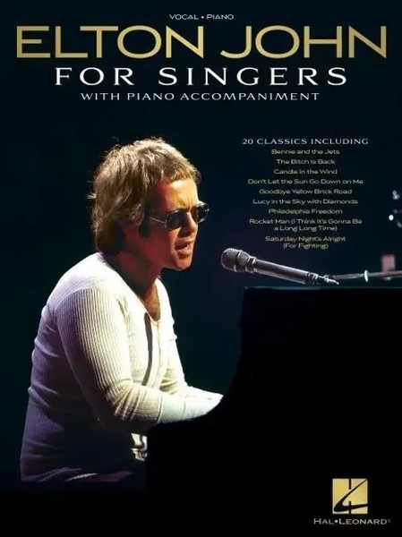 Elton John For Singers | With Piano Accompaniment | Elton John | Taschenbuch-image
