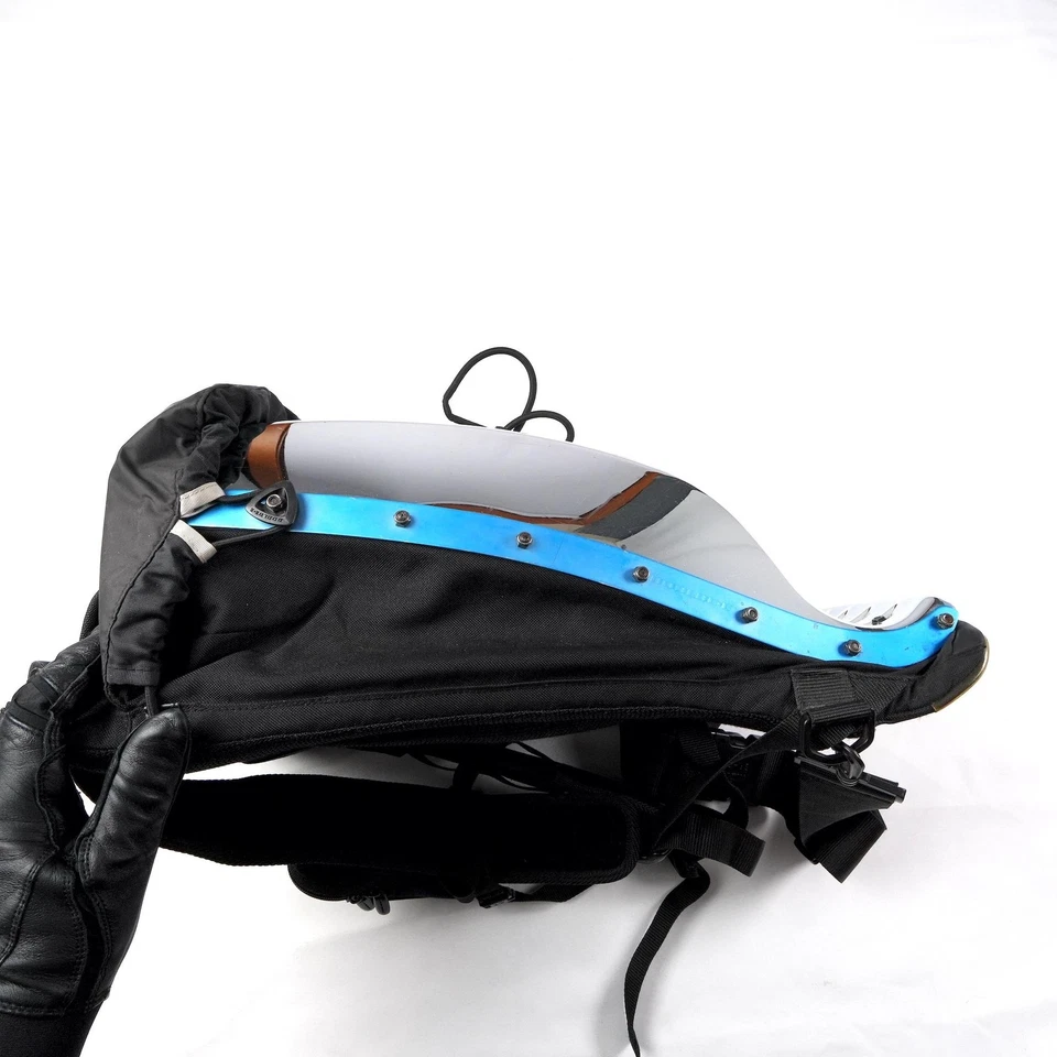 Boblbee Backpack Chrome Hardshell Peoples Delite Shiny Motorcycle Commuter 🔥 - Image 3 of 4