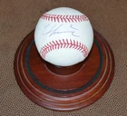 Nico Hoerner Chicago Cubs Autographed MLB Baseball Beckett Witnessed