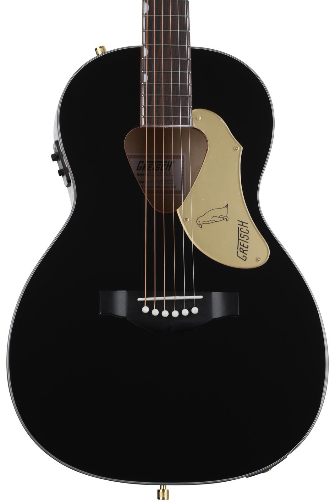 Акустико-электрическая гитара Gretsch G5021E Rancher Penguin Parlor - Черный 76590₽