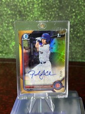 Parker Chavers 1st Bowman Chrome Gold Auto /50 Cubs