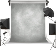 5X7Ft Light Grey Backdrops Abstract Photography Backdrop for Professional Studio