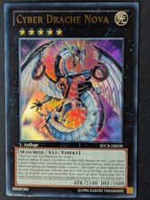 Cyber Drache Nova SDCR-DE038 1.Auflage Ultra Rare EX DE Yugioh
