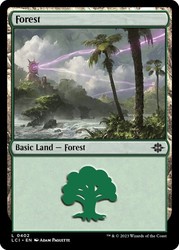 Forest (0402) Full Art - The Lost Caverns of Ixalan
