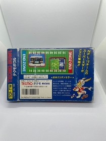 Tecmo Bowl Famicom Nintendo Japan Import Box Manual Tested