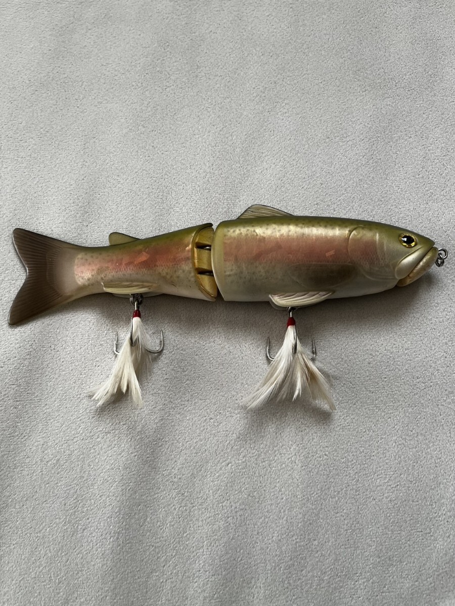 Deps SLIDE SWIMMER 250 SS Rare Rainbow Trout Color Limited Edition Swimbait - Image 4