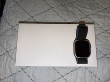 Apple Watch Ultra 2 49mm Titanium Case with Trail Loop - Blue/Black, M/L