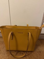 Michael Kors shopper bag in mustard chrome color