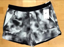 New Mens Nike Running Division Dri-fit Adv 4 Running Shorts Hj4150 Black Sz L