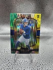 2025 Panini Select - Premier Level Jaxson Dart #193 Green & Yellow Shock Prizm