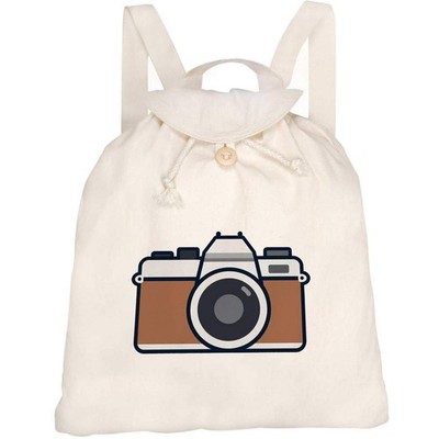 Canvas Rucksack / Backpack ''Classic SLR Camera'' (RK00045223)