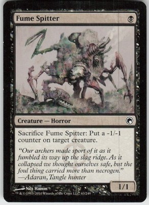 MP-02 Played Fume Spitter 63 SOM Scars of Mirrodin C