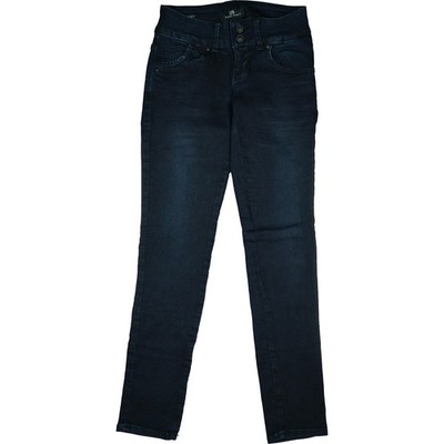 LTB W26 L30 Jeans Trousers Dark Blue Ladies Molly Super Slim Stretch Low Rise