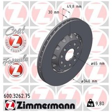 2x Bremsscheibe vorne für VW T-ROC A11 | 26221909