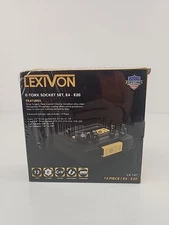 Durable 13-Piece E-TORX Socket Set in Chrome Vanadium with Storage Case