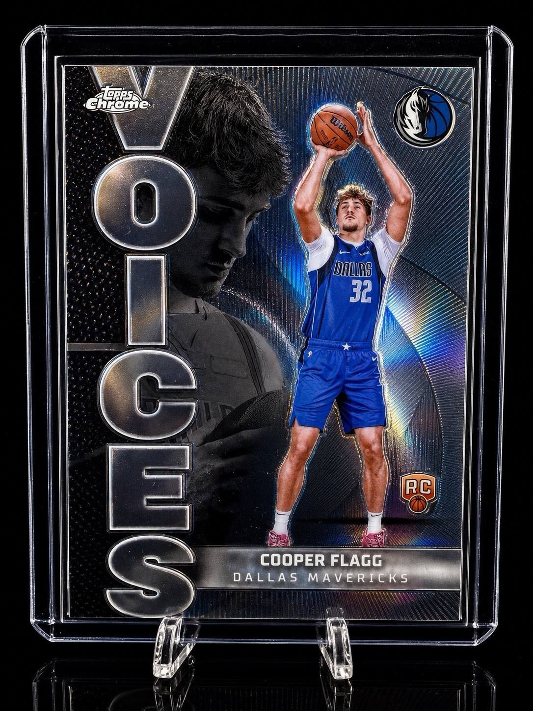 2025-26 Topps Chrome #VS-6 Voices RC Cooper Flagg