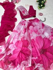 LEHENGA CHOLI INDIAN BOLLYWOOD WEDDING PARTY PAKISTANI WEAR READYMADE