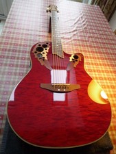 OVATION CS257 - ACE KOREAN SHALLOW BODY + OP30 PREAMP - LOVELY NECK - NEAR MINT!