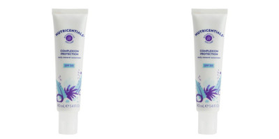 2 pk Nu Skin Nuskin Nutricentials Complexion Protection SPF 50 - 1.4 fl oz ea.