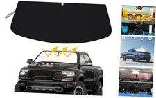 Premium Windshield Sun Shade for 2019-2025 2026 Dodge RAM 2019-2026 Ram 1500