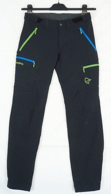 Norrona Svalbard Flex1 Pants Jr schwarz Wanderhose Jungen Größe 158 W27 L29