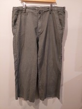 VTG Maui  Sons Wide Leg Pants Size 40 Green Skate Surf Vintage Punk Street Wear