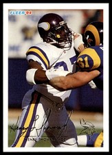 1994 Fleer Henry Thomas Minnesota Vikings #304