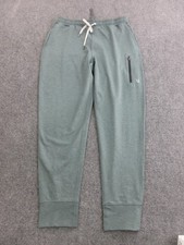 Vuori Pants Mens Medium Green Joggers Elastic Waist Zip Pocket Athletic V416