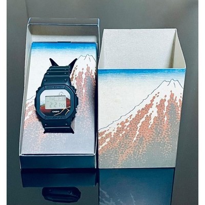 CASIO G-SHOCK DW-5600KHSH25-1JR Hokusai Mt Fuji Digital Watch New