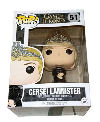 Funko Pop Game Of Thrones Cersei Lannister 51 Vinyl Figur Queen Crown HBO Vaul